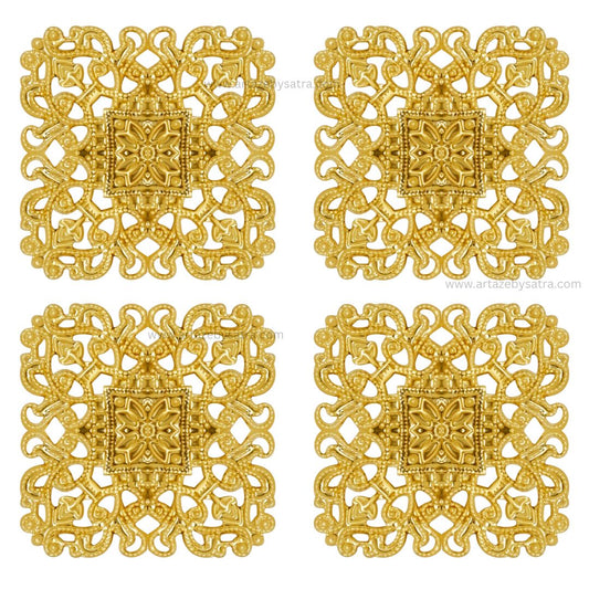 Square Metal Art Base | Size : 40mm | Qty : 100g | MA27