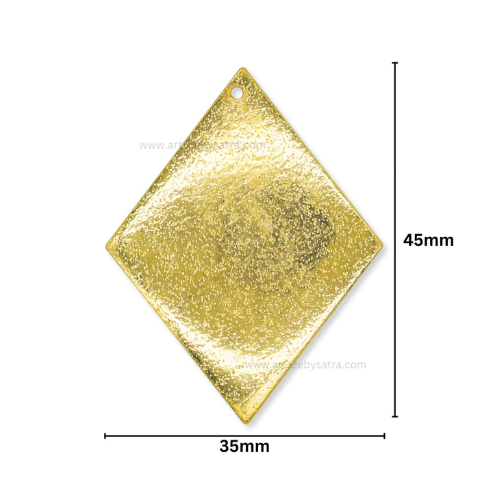 1 Hole Designer Metal Art | Size : 45mm | Qty : 100g | MA499