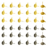 Earring Posts Studs with Ring | Qty : 100g | EF28