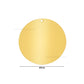 1 Loop Round Shiny Finish Metal Art | Size : 40mm | Qty : 100g | MF28