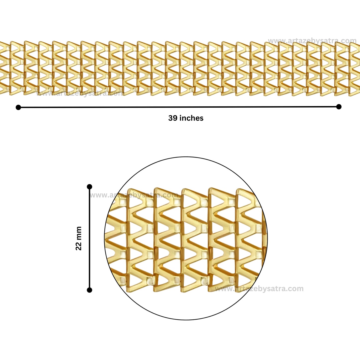 Iron Belts | Qty : 1mtr | IB06
