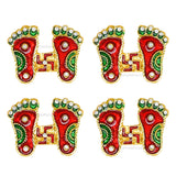 Shubh Laxmi Charan (pagla set) | Size : 31mm,47mm