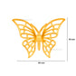 Butterfly Metal Art | Size : 45mm | Qty : 20pcs | F-7-5 | MA02