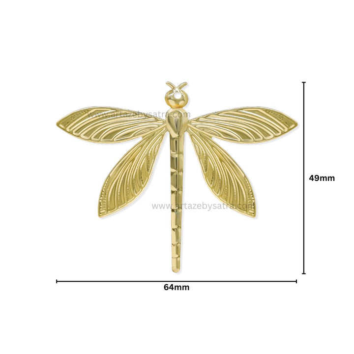 Dragon Metal Art | Size : 49mm | Qty : 10pcs | MA512