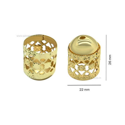 Jhumar Wati | Size : H-26mm W-22mm | Qty : 20pcs | JW06