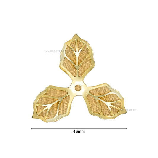 Metal Art Flower| Size : 23mm | Qty : 50pcs | MA213