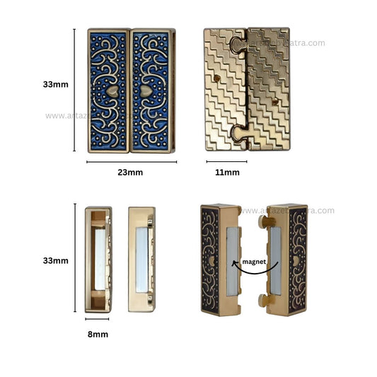 Magnetic Locks | Size : 33mm | Qty : 2pcs | ML06