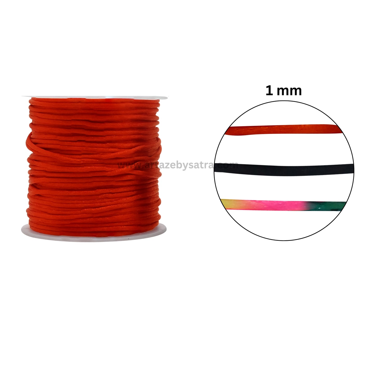 Crafts Silk Threads | Size : 1.5mm | Qty : 10mtr | WT07
