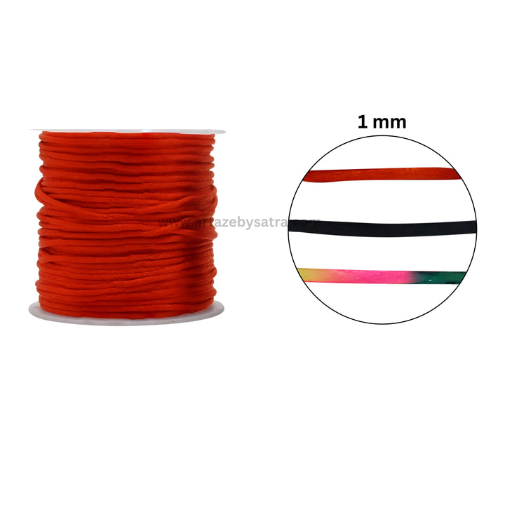Crafts Silk Threads | Size : : 1mm | Qty : 10mtr