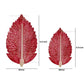 Leaf Coloured Metal Art | Size : 4.5inch | Qty : 4pcs | MA477