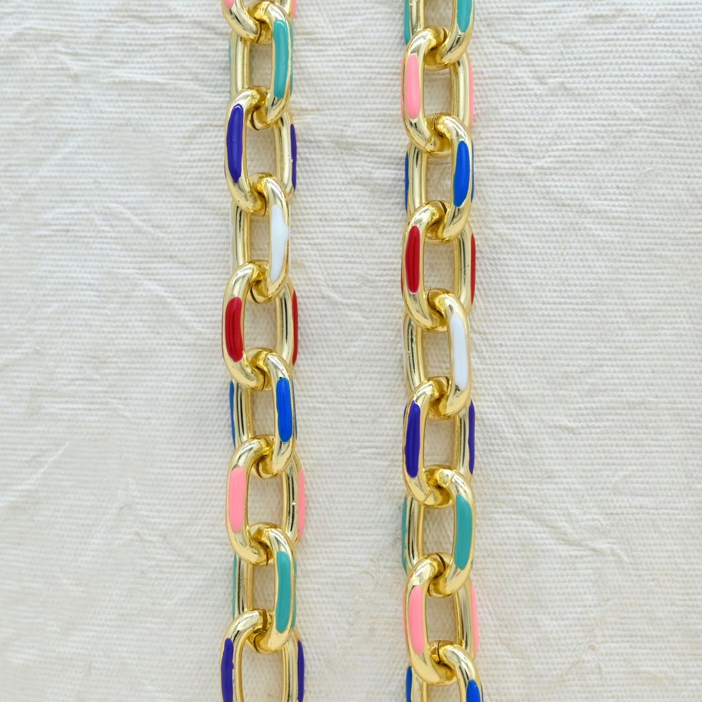 Aluminum Chain | Size : W-14mm H-22mm | 1/2 Meter Chain