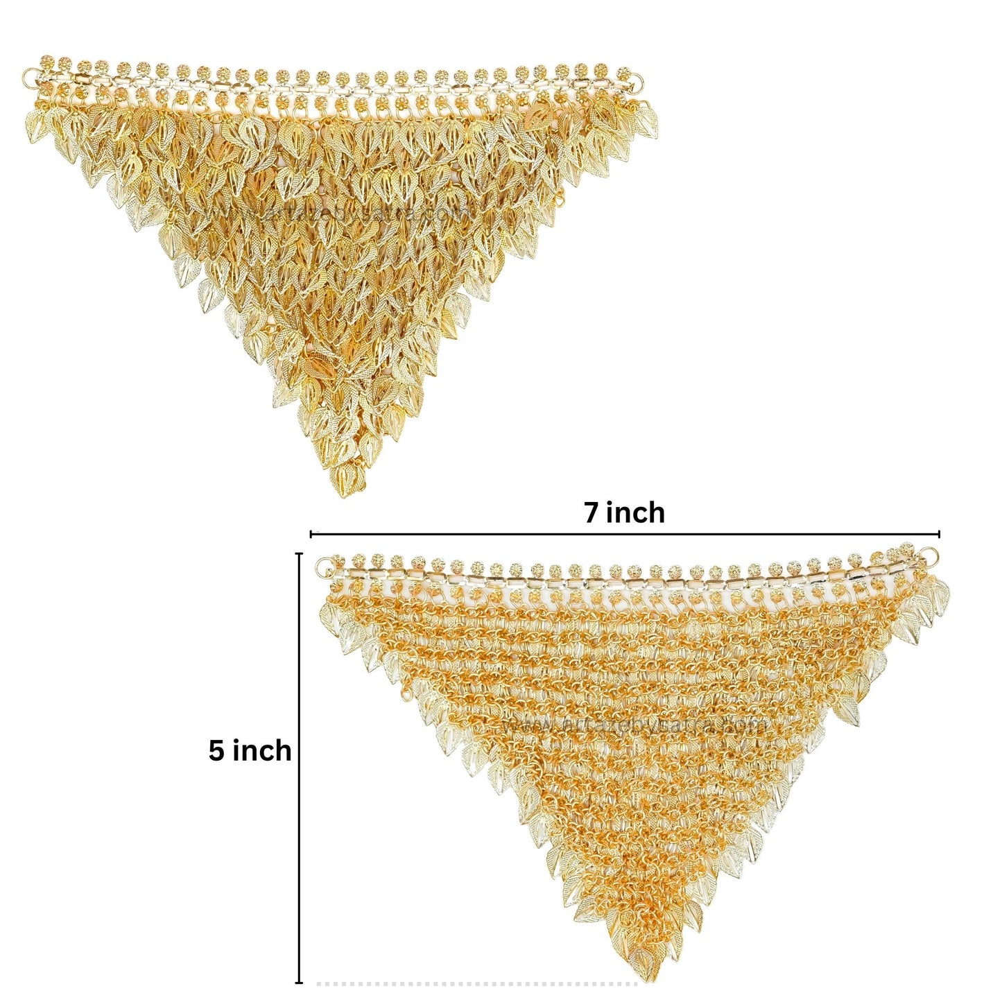 Leaf Tassel Waist Belt | Size : 5inch | Qty : 1pc | IB02