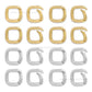 Square Alloy Spring Gate Carabiners | Size : 21mm | Qty : 6pcs | BF125