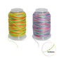 Gliter Decorative Thread | Size : 0.25mm | Qty : Approx 100mtr per roll | WT37