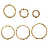 Wooden Wreath Decorative Ring | Qty : 1pc