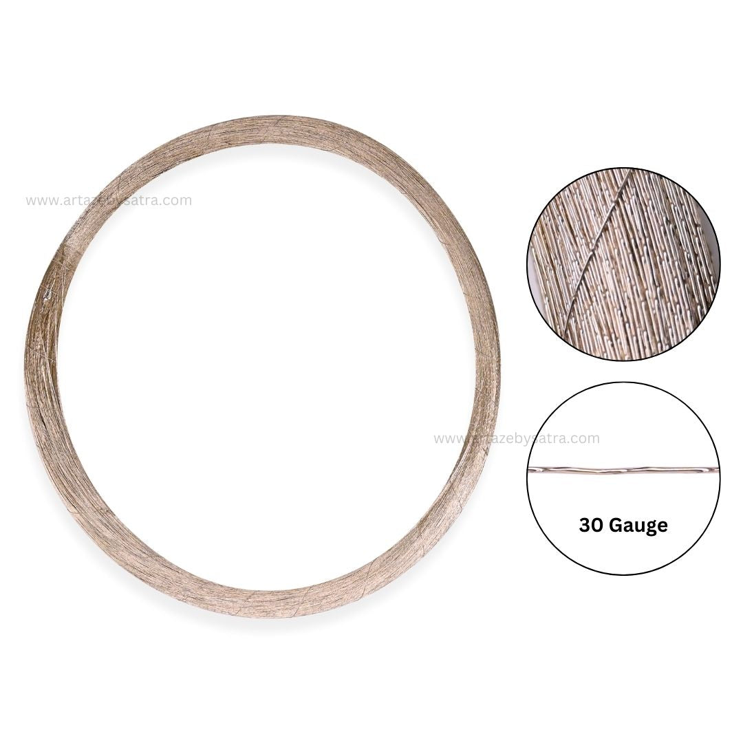 Jewelry Iron Coated Wire | Size : 1mm-30 Gauge | Qty : 1kg | WT18