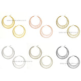 Designer Hoop Bali | Size : 88mm | 1pair