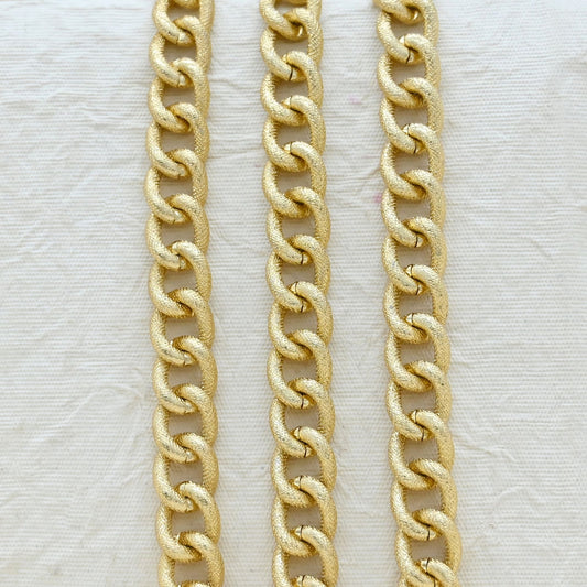 Aluminium Chain | Size : W-15mm H-18mm | Qty : 1mtr | JT-16-57-2