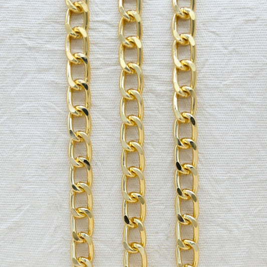 Aluminium Chain | Size : W-10mm H-15mm | Qty : 1mtr | JT-14-43-18