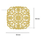 Square Metal Art Base | Size: 50mm | Qty : 100g | F-14-28 | MA30