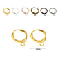 Round Earring Bali | Size : 12mm | Qty : 100pcs | EF13