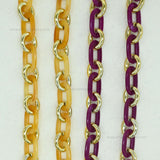 Acrylic Chains H-21mm-W-37mm | Qty : 1mtr | AC18