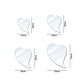 Heart Shape Mirror | Qty : 200grms | M14
