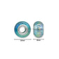 Rainbow European Acrylic Pearl Charm Spacer Beads | Size : 12mm | Qty : 12pcs | PB42