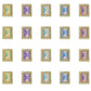 Diamond Rectangle Meenakari Kundan Beads | Size : 17mm | Qty : 6pcs | MKB01