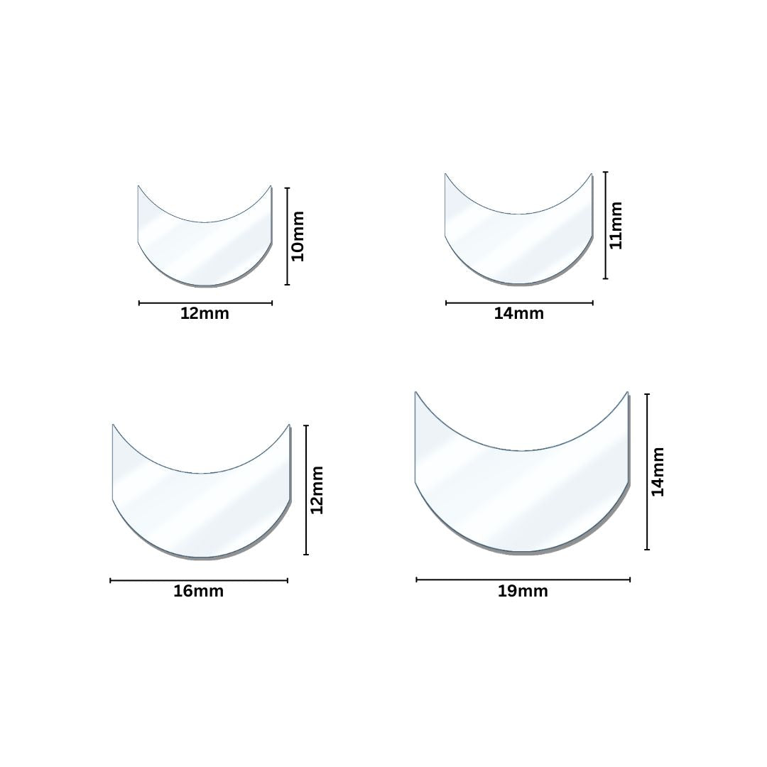 Moon Shape Mirror | Qty : 200grms | M13