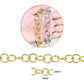 Aluminium Chain | Size : W-15mm H-15mm | Qty : 1mtr | JT-19-35-9
