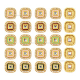 Meenakari Kundan Beads | Size : 14mm | Qty : 12pcs | MKB63