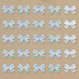 Bow AB Plastic Pearl (No Hole) | Size : 7mm | Qty : 50pcs | PPB77