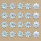Flower AB Plastic Pearl (1 Hole) | Size : 10mm | Qty : 50pcs | PPB80