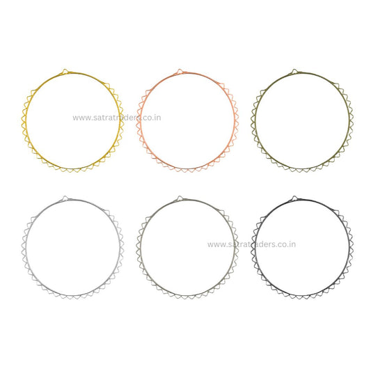 Earring Base 34 Naka Bali | Size : 66mm | Qty : 10pcs | EF54