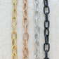 Aluminium Chain | Size : W-15mm H-25mm | Qty : 1mtr | JT-19-35-34