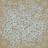 Hollow Star Shape White Pearl Beads | Size : 12mm | PPB96