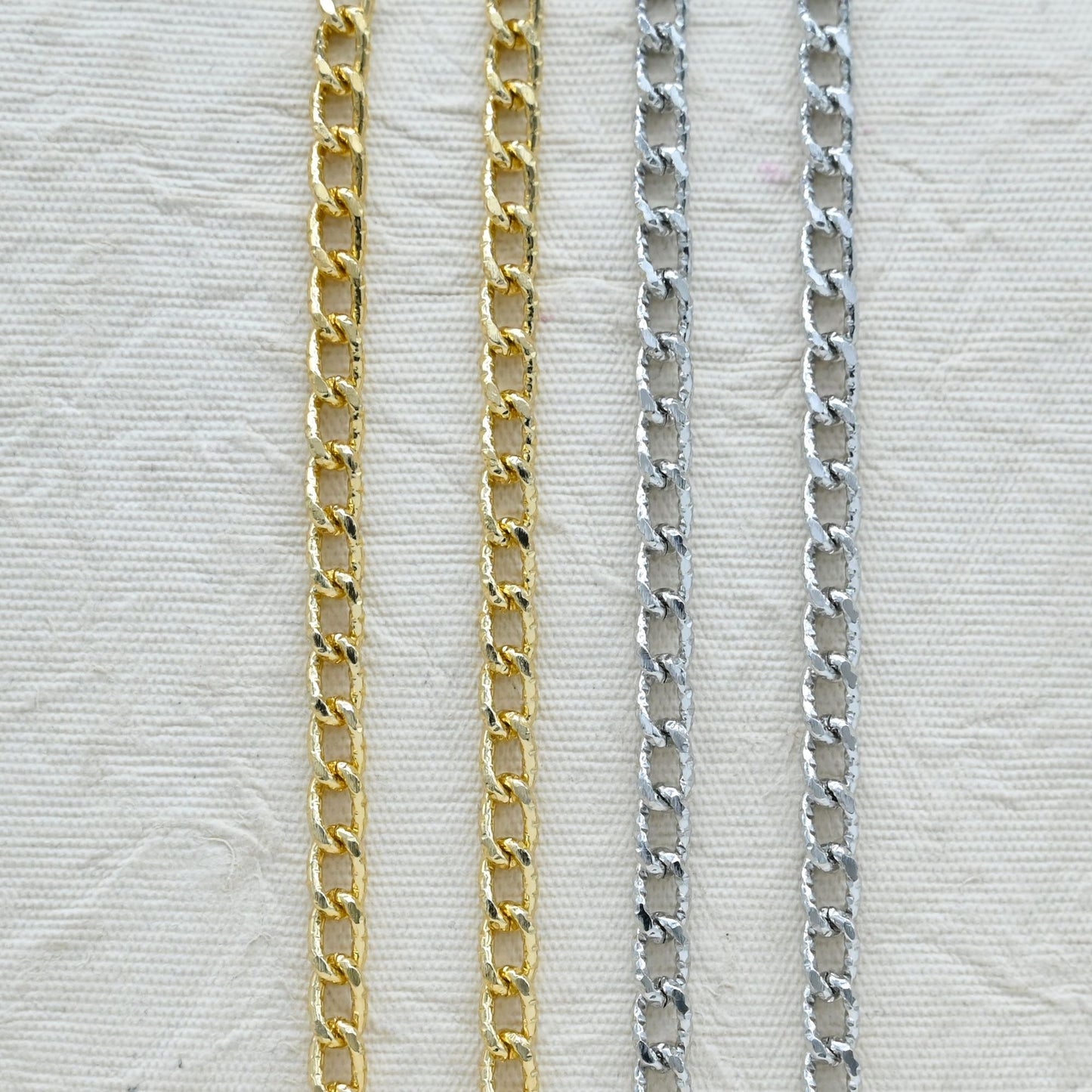 Aluminium Chain | Size : W-6mm H-9mm | Qty : 1mtr | JT-14-43-8