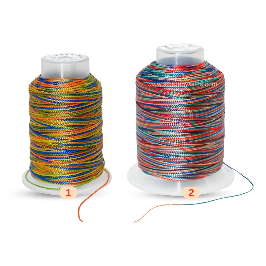 Decorative Thread | Size : 0.25mm | Qty : Approx 100mtr per roll