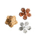 Flower Brass Etching | Size - 32mm | Qty : 6pcs | HA30