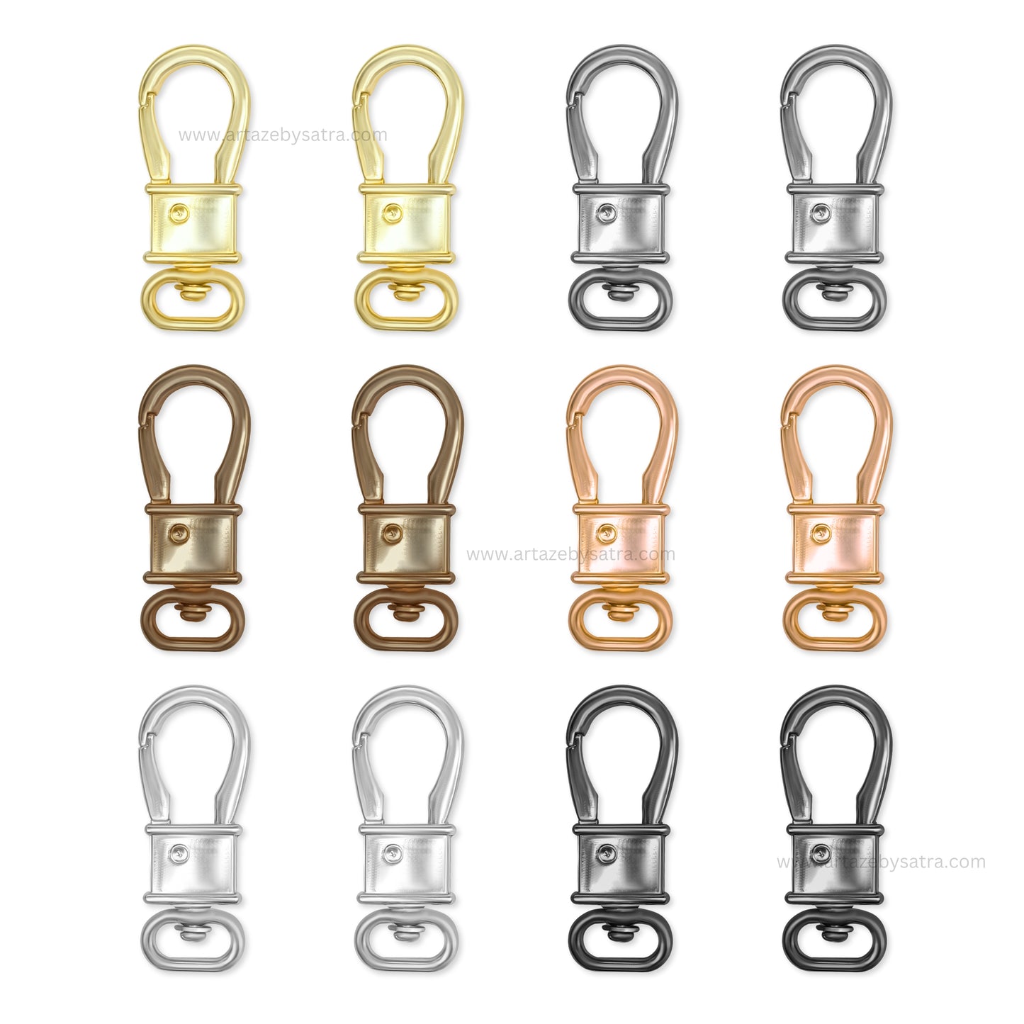 Designer Lobster Claw Clasp | Size : 50mm | Qty : 2pcs | BF39