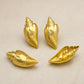 Conch Shell Shank Button with Loop | Qty : 4pcs | G-1-10