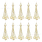 Cream Pearl Beaded Tassels | Size : 3.5inch | Qty : 5pcs | T20