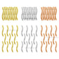 18k Brass Curved Tube Pipe Beads | Size : 20mm | 10pcs | BF135