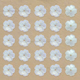 Flower AB Plastic Pearl (1 Hole) | Size : 13mm | Qty : 50pcs | PPB81
