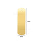 1 Loop Rectangle Matt Finish Metal Art | Size : 35mm | Qty : 100g | MF25