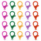 Transparent Plastic Lobster Claw Clasps | Size : 35mm | Qty : 20pcs | BF82