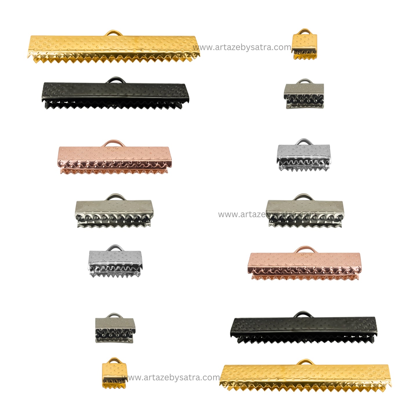 Ribbon Clip Necklace Bracelet Connector | Qty : 50pcs | BF17