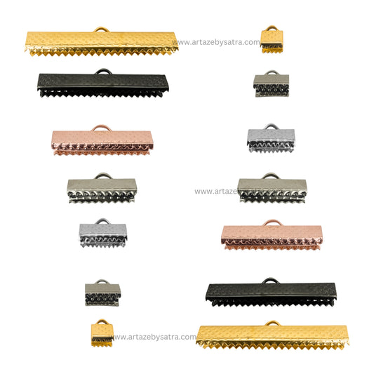Ribbon Clip Necklace Bracelet Connector | Qty : 50pcs | BF17