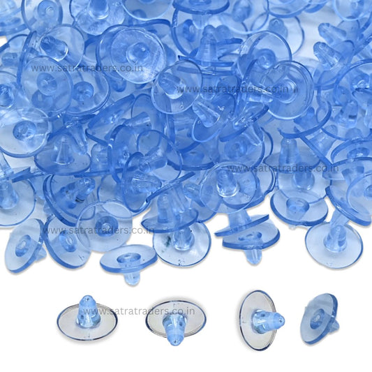 Earring Safety Back Pads | Size : 7,10mm | Qty : 1440pcs | EF12